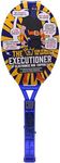 The Executioner Coloured Mosquito, Fly, Wasp, Bug, Insect Swatter/Killer and Bug Zapper Racket Single Layer for Most Efficient Zapping Indoor Outdoor Long Handle (Blue)