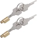 Jefisry Chasity Cage Lock Core Men Metal Chasity Devices Stealth Lock Brass Lock Cylinder 2Pack JS035