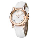 SHENGKE Minimalist Watch (Love Me Tender Love Me Home) Casual Fashion Wrist Watch Crystal White