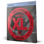 D'Addario EPS230 ProSteels Bass Guitar Strings, Heavy, 55-110, Long Scale