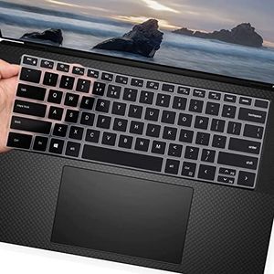 Funda de silicona transparente para teclado Dell XPS 15 9500 9510 9520 de 15.6 pulgadas/Dell XPS 17 9700 9710 9720 de 17.3 pulgadas / Dell Precision 5770 5570 5760 5555 60 y 15. .6 17.3 pulgadas