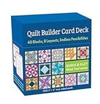 Quilt Builder Card Deck: 40 Block, 