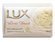 LUX Jasmine & Vitamin E Soap, Bathing Soap With Long Lasting Floral Fragrance, Leaves Skin Glowing, Soft And Moisturized, 100 g