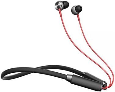 Wireless Bluetooth Headphones Earphones for vivo Y31 Original Sports Bluetooth Wireless Earphone with Deep Bass and Neckband Hands-Free Calling inbuilt With Mic, Extra Deep Bass Hands-Free Call/Music, Sports Earbuds, Sweatproof Mic Headphones with Long Battery Life and Flexible Headset (BS-335,BLACK)