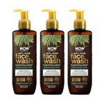 WOW Skin Science Anti Acne Neem Face Wash|Neem Leaf Extract, Tea Tree Oil|For Pimples|All Skin Types|Bright, Clear Skin|Paraben & Sulphates Free|200 ml|Pack of 3