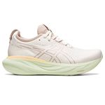 Asics Women's Gel-Nimbus 25 Running, Cream/Fawn, 8 UK