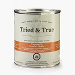 Tried & True Varnish Oil – Quart – All-Purpose All-Natural Finish For Wood, Food Safe, Solvent Free, VOC Free, Non Toxic Wood Finish, Shaker Style Traditional Varnish