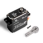 FLASH HOBBY 35KG Coreless Servo 8.4V High Torque Full Metal Gear Servo, IP67 Waterproof Steering RC Servo with Control Angle 270° for 1/10 Scale RC Cars, Trucks & Robot Parts (35KG)