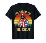 Macho-The Cream of The Crop Wrestling Funny Retro Vintage T-Shirt