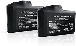 SNOW DEER Heated Gloves Heated Socks Rechargeable Lithium Polymer Batteries 7.4V 2200MAH