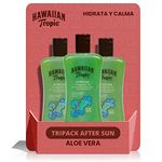 Hawaiian Tropic After Sun Gel Cooling Aloe - Aloe Vera After Sun Gel for, Refreshing Lotion, Pack 3 Units x 200 ml