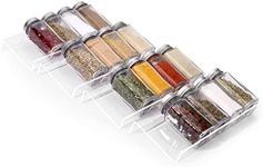 Clear Acrylic Spice Drawer Organize