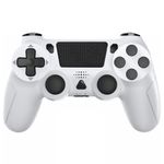 Wireless Controller for PS4 Controller, Gamepad with Vibration, Speaker, Headphone Jack, Six-axis Gyroscope Sensor, Hyper-Sensitive 360° Sticks, Touchpad, Controller for PS4/Pro/Slim/PC