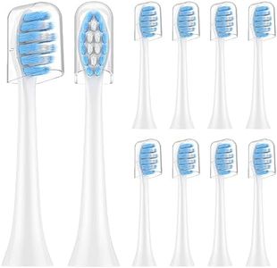 MRYUESG 2023 Upgraded, Extra-Soft Toothbrush Replacement Heads Compatible with Philips Sonicare for Sentive Gum, 10 Pack, Electric Brush Head for Phillips G2 4100 Plaque Control