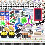 Kit4Curious Mega DIY Robotics Electronics Kit for 201 Projects-Multi color