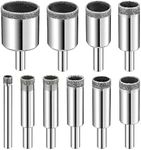 Diamond Drill Bits Set, 10 PCS Diam