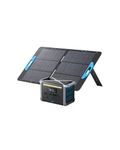 Anker SOLIX F1200 Portable Power Station, Powerhouse 757, 1229Wh Solar Generator, with 100W Solar Panel, LiFePO4, 6 * 110V/1500W AC Outlets, 2 USB-C Ports 100W Max, LED Light for Outdoor Camping