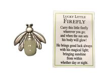 Ganz Lucky Little Firefly Token Charm Glow in The Dark