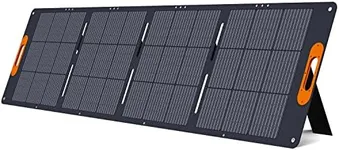 ALLWEI 200W Portable Solar Panel for 1200W 2400W Power Station Solar Generator, Folded 3-in-1 Outputs, 18V Solar Charger with Adjustable Kickstand for RV Camping Home Use