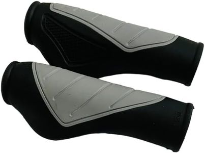 Bicycle Handle Grip 12.5cm Length Dual Color Black-Grey Non Toxic Soft Rubber Anti-Slip MTB/City Bicycle Bike