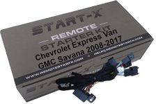 Start-X Remote Start Kit Compatible with Chevy Express Van/GMC Savana 2008-2017 || Plug N Play || 3Xlock Remote Start || No Updater Required