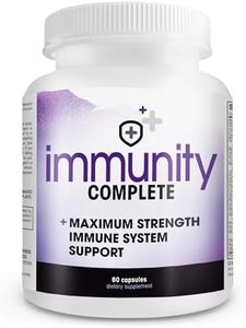 Instant Immunity - 20-in-1 Immune System Booster Wellness Formula with Cat's Claw, Quercetin, Echinacea, Vitamin C, and Olive Leaf Extract 60ct