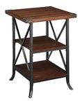 Convenience Concepts 111845DWN Brookline End Table, Dark Walnut