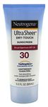Neutrogena Ultra Sheer Spf#30 Dry Touch Lotion 3 Ounce (88ml) (2 Pack)