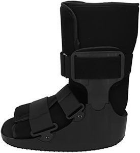 Attelle de Cheville, ANGGREK Fixation Ferme Respirant Soutien de la Cheville Botte de Marche Cheville Orthopédique Plâtre Fournitures Botte de Marche Pied Botte Orthopédique pour (S)