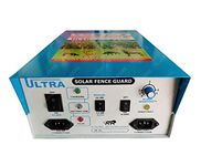 Future - Ultra 10000 Solar Electric Fencing Energizer/Zatka Machine with Internal Alarm and Timer,Blue and White