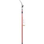 Corona Cutting Tools TP 3841 Dual Compound Action Tree Pruner with Saw, 6-Feet to 12-Feet Fiberglass Pole, 1-Inch Cut