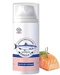 Wild Salmon Fish Oil for Small Dogs & Cats -3X Omega 3 Skin & Coat Support - Emulsified Food Supplement for Pets - Natural EPA + DHA Fatty Acids for Joint Function, Immune & Heart Health (5 FL OZ)