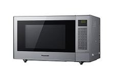 Panasonic CT57 Slim Combination Microwave Oven & Grill with Turntable, 27 Litres, 1000 W Power, 29 pre-set menus, Silver