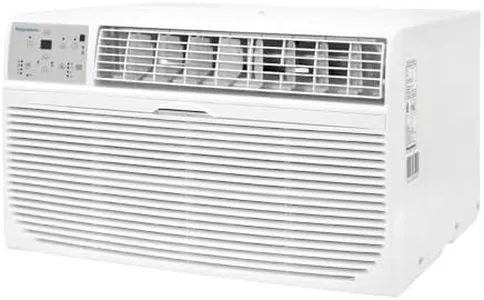 Keystone 14,000 BTU Wall Mounted Air Conditioner with Supplemental Heat and Dehumidifier Function, 230V, Wall AC for Living Room and Large Rooms up to 700 Sq.Ft., Quiet, High Efficiency AC with Remote