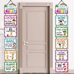 chiazllta Classroom Rules Posters Classroom Bulletin Board Decorations Set for Kindergarten Preschool Primary Middle High School Expectations Poster