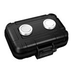 kaguster Stronger ABS Plastics Waterproof Magnetic Box for GPS Trackers, Hide a Key, Magnetic Stash Box for Under Car(stronger ABS, black)