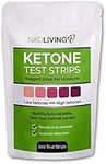 NKD Living Ketone Test Strips (100 Strips) - Accurate Detection of Ketones in Urine