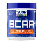 USN Power Punch BCAA Amino Acids Powder, Watermelon Flavour - 400g, Vegan BCAA Powder, Vitamin B6 & No Sugar, Pre Workout or Intra Workout Energy Drink Mix & Dietary Supplement to Maximise Performance