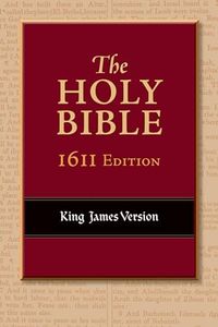 Text Bible-KJV-1611: Genuine Leather, Black
