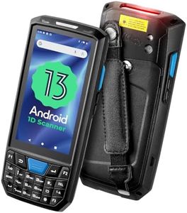 MUNBYN Android 13 Handheld Scanner, Android Barcode Scanner 035Pro, Equip with Honeywell N4313 1D Inventory Scanner, 4GB+64GB Rugged PDA Handheld Computer, 4G LTE for for Small Business, Warehouse
