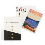 Canoe And Lake (Playing Card Deck 52 Card Poker Size With Jokers)