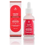 Nature Spell Anti Aging Eye Serum with Watermelon & Goji Berries 30 ml – Targets Dark Circles, Puffiness & Eye bags - Anti Wrinkle Eye Cream - 100% Vegan – Made in the UK