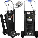 Electric Stair Climber Heavy Object Sack Truck Removable Battery Load Capacity for Straight Curved Stairs Effortless Heavy Load Transport Electric Stair Climbing,D