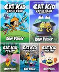 Cat Kid Comic Club Series 5 Books Set - Cat Kid Comic Club, Perspectives, On Purpose, Collaborations, Influencers (Hardcover)