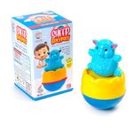 RATNA'S Sheep Roly Poly Push and Shake Wobbling Bell Sounds Musical Rattling Toy for New Born Baby & Toddlers