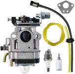 Carburetor Kit for Earthquake 300486 3004156 E43 E43WC Auger MC43 MC43E Tiller MD43 WE43 WE43E 2-Cycle 43cc Powermate PEA438 PCV43