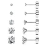 Metal Factory Cubic Zirconia Earrings