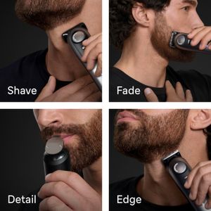 Braun Series 9 Beard Trimmer – Black, Precision Grooming