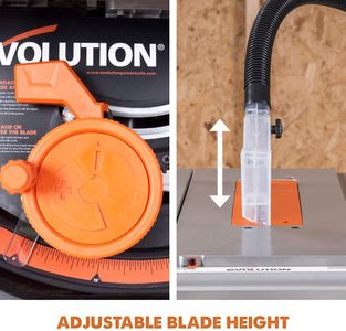 Evolution Rage 5-S Table Saw – 255mm Multi-Material Cutting