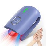 KTS Nail Fungus Treatment Device for Fingers and Toenails, Red Blue Light & Cold Laser Therapy, Laser Therapy Device for Onychomycosis, Nail Cleaning (470nmx2 + 660nmx2 +905nmx1) (Purple)